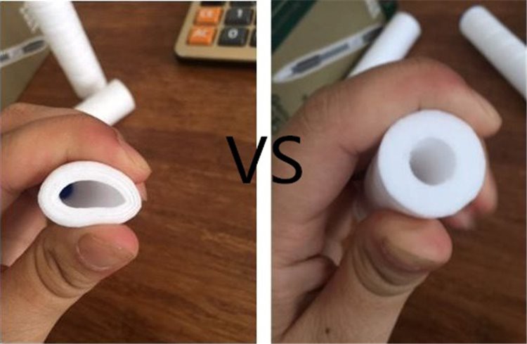 5.Hardness Comparison of Shower Head Filter Cartridge 5.Hardness Comparison of Shower Head Filter Cartridge